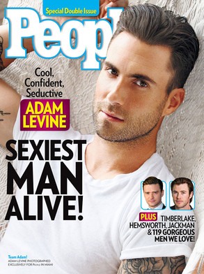 Adam Levine, People's Sexiest Man Adam Levine, People's Sexiest Man